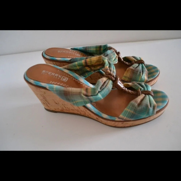 Sperry top sider wedge sandals - Picture 3 of 4